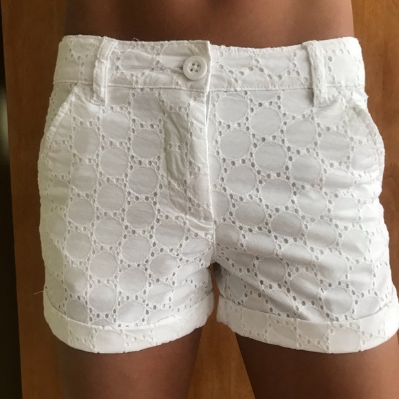 Nautica Other - Nautica Girls Size 10 White Patterned Shorts